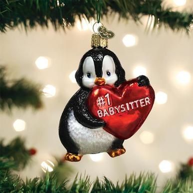 Best #1 Babysitter Ornament