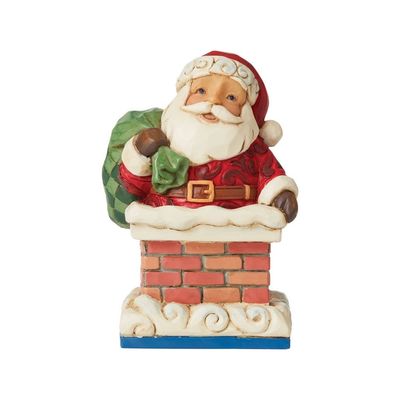 Santa in Chimney