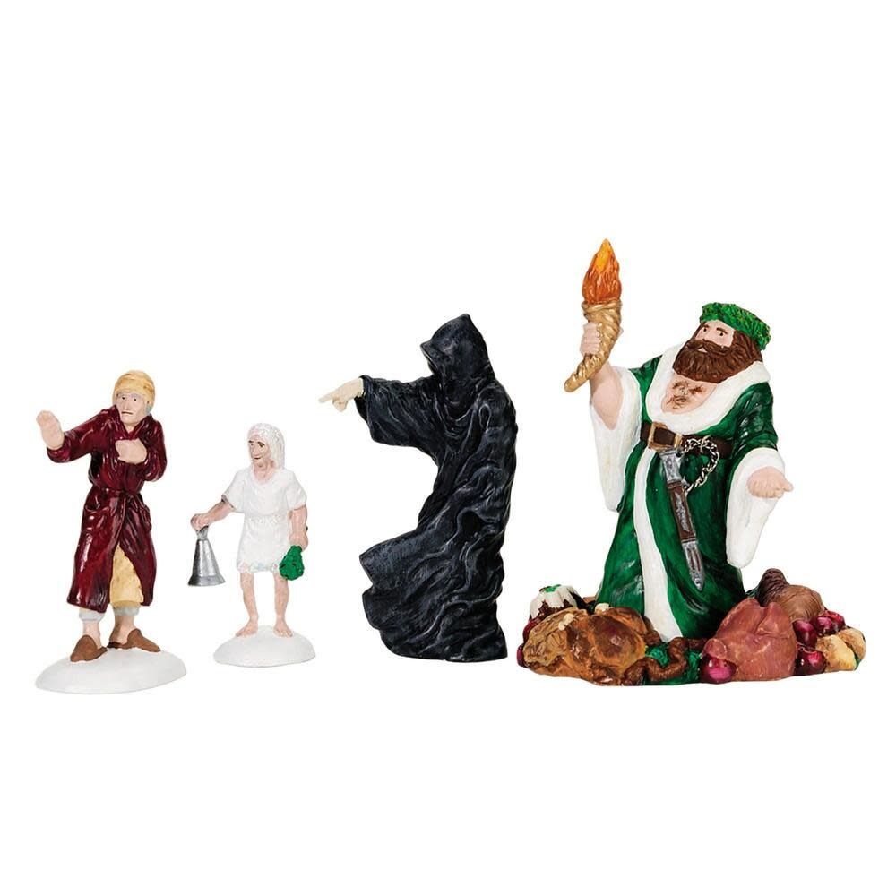 A Christmas Carol Visit (Set of 4)