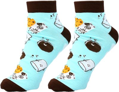 Cookies &amp; Milk Ankle Socks