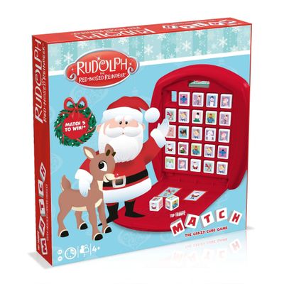 Rudolph The Red Nosed Reindeer Crazy Cube Game