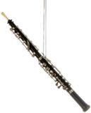 Wood Oboe Ornament