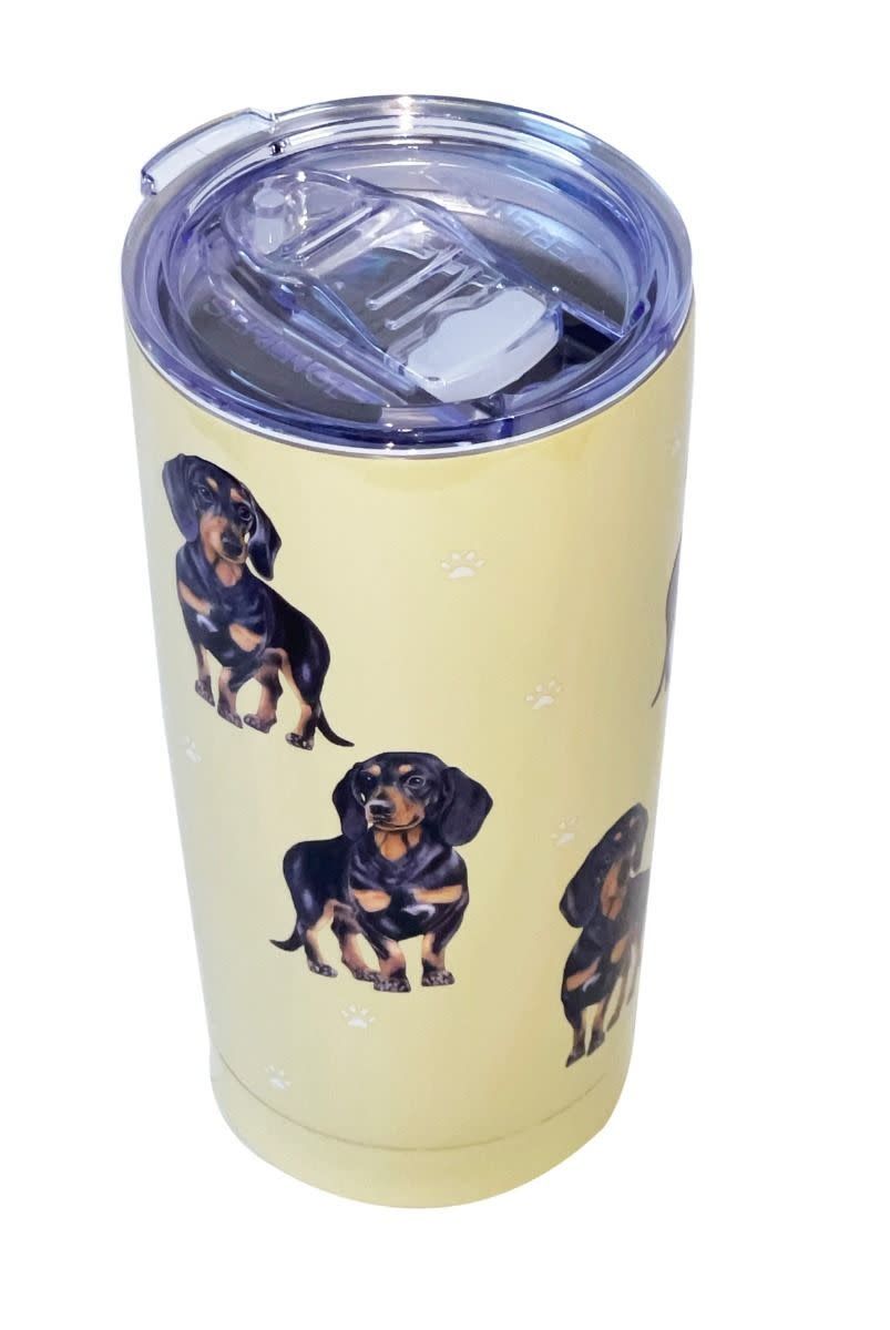 Black Dachshund Tumbler