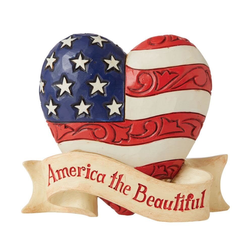 &quot;America the Beautiful&quot; Patriotic Heart