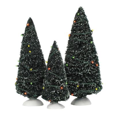 Twinkling Lit Trees (Set of 3)