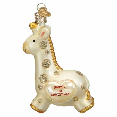 Baby&#39;s First Giraffe Ornament