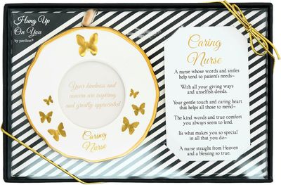 Caring Nurse Photo Frame Ornament