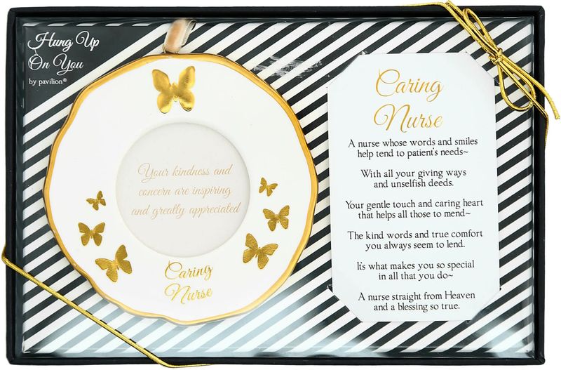 Caring Nurse Photo Frame Ornament
