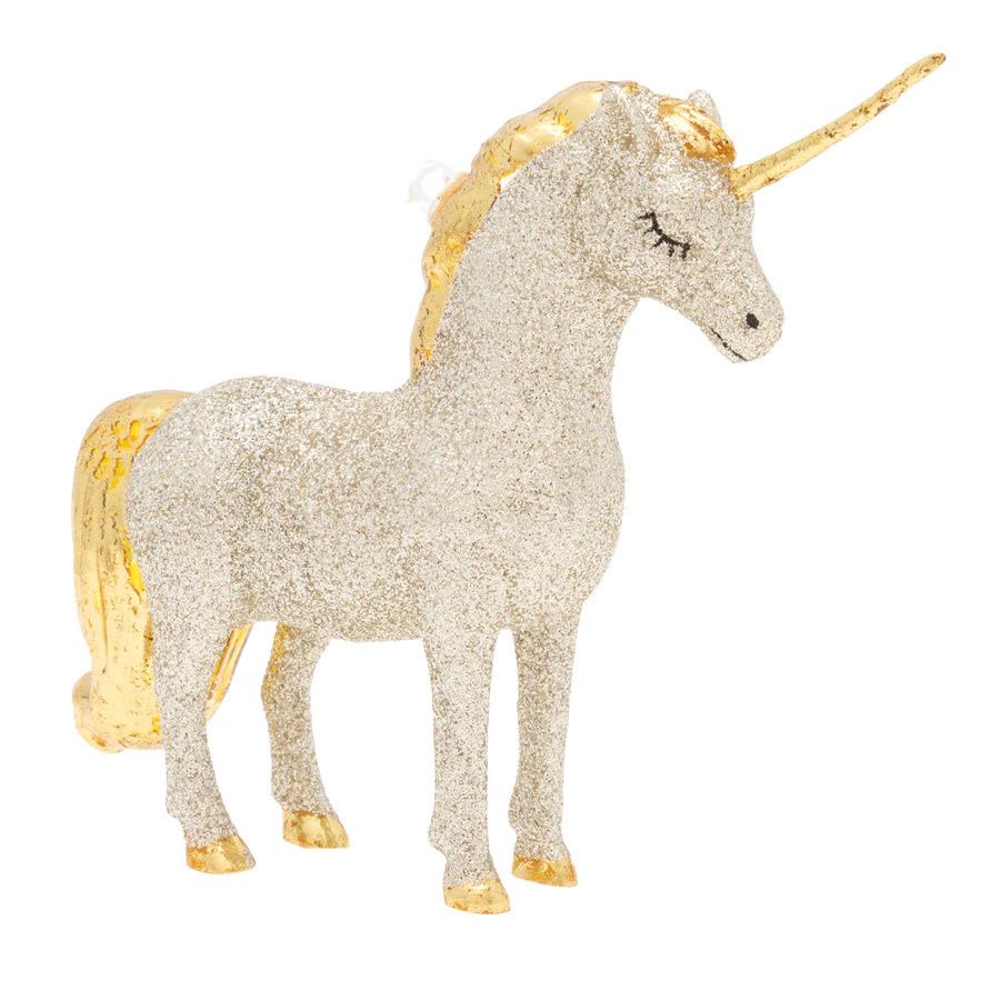 Shimmering Unicorn Ornament