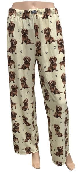 Dachshund Pajama Bottoms, Size: Medium