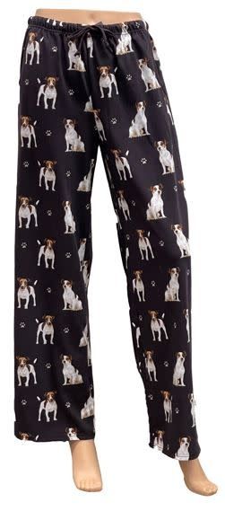 Jack Russell Pajama Bottoms, Size: Medium