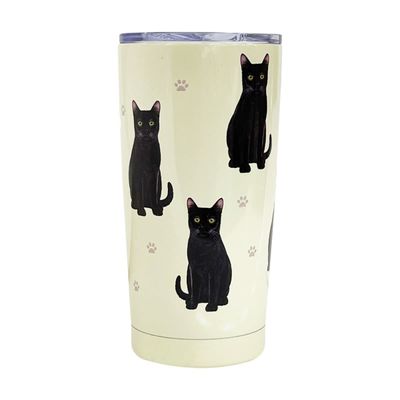 Black Cat Tumbler