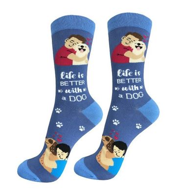 I Love My Dog Socks