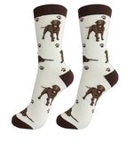 Full Body Chocolate Labrador Socks