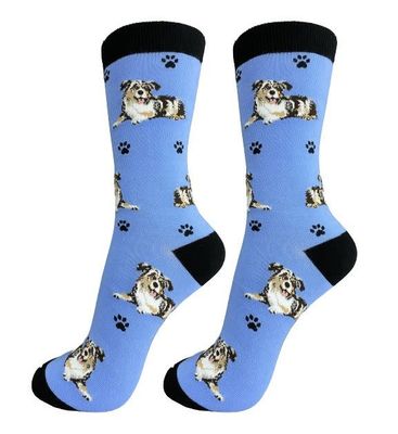 Full Body Australian Shepherd Socks