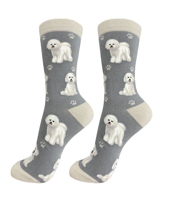 Full Body Bichon Frise Socks