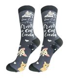 Crazy Cat Lady Socks