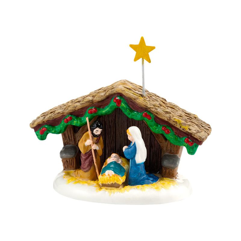 Snow Village Nativity