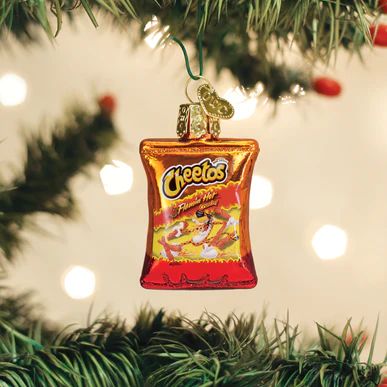 Mini Flamin&#39; Hot Cheetos Gumdrop Ornament