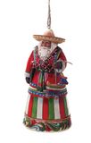 &quot;Feliz Navidad&quot; Mexican Santa Ornament