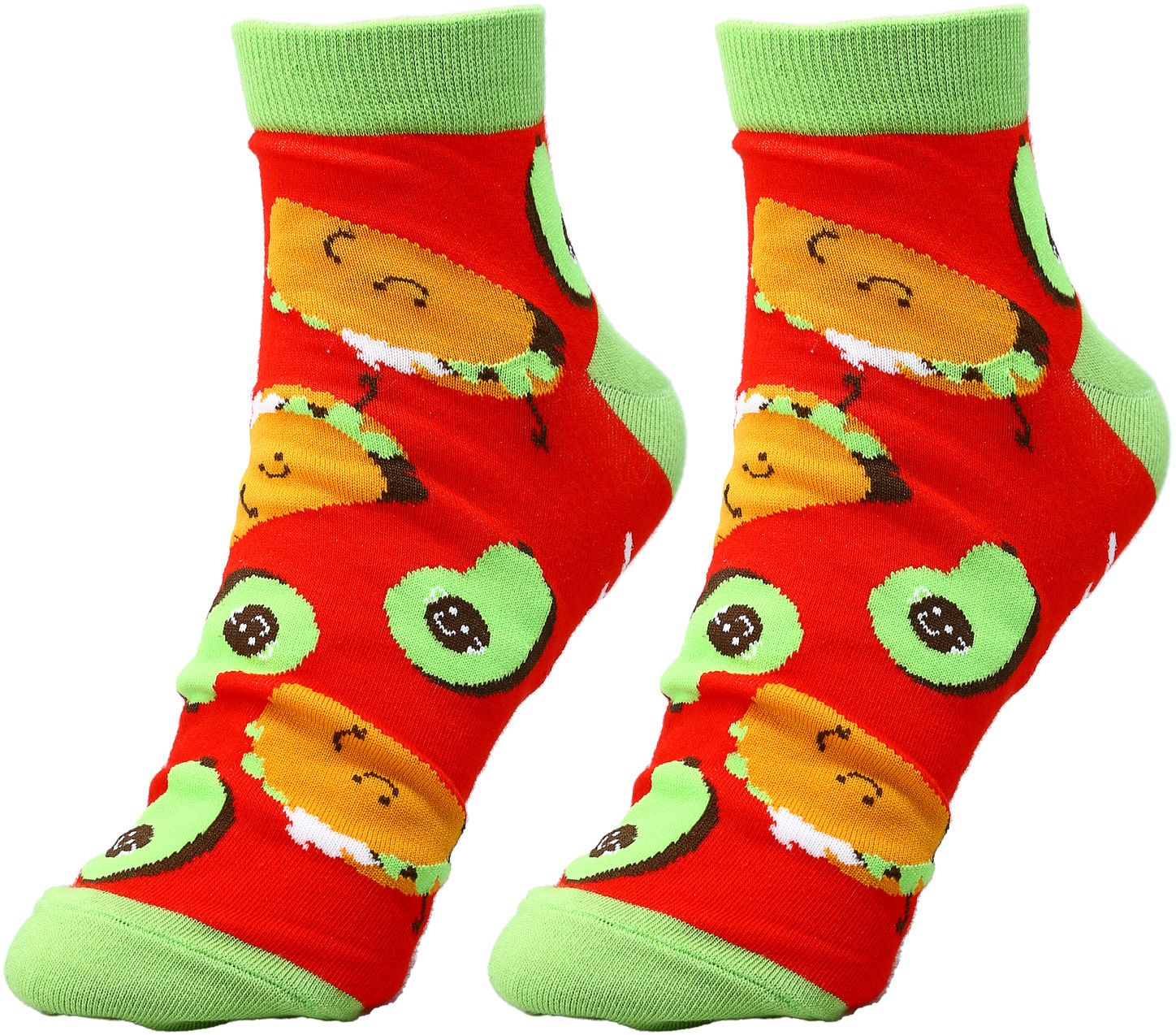 Taco &amp; Avocado Ankle Socks