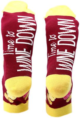 Wine Ankle Socks