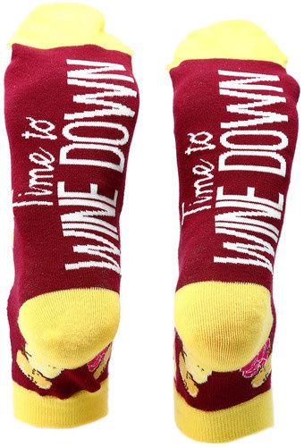 Wine Ankle Socks