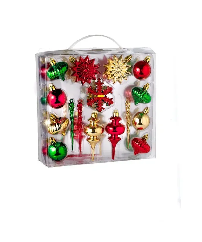 Mini Shatterproof Ornament 36 piece set