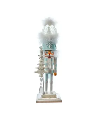 Snowy Musical Snow Globe Nutcracker