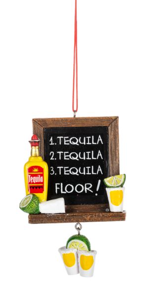 Tequila Poem Lesson Ornament