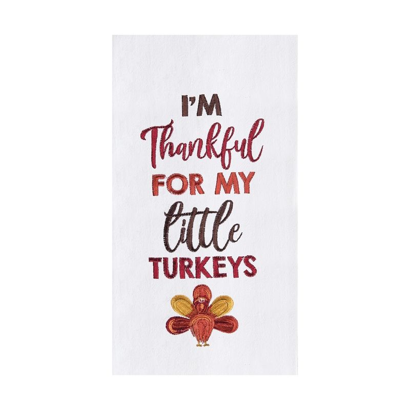 Little Turkey Flour Sack Kitchen Towel