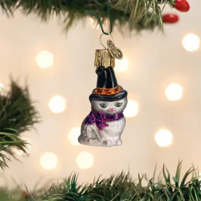 Mini Witch Cat Gumdrop Ornament