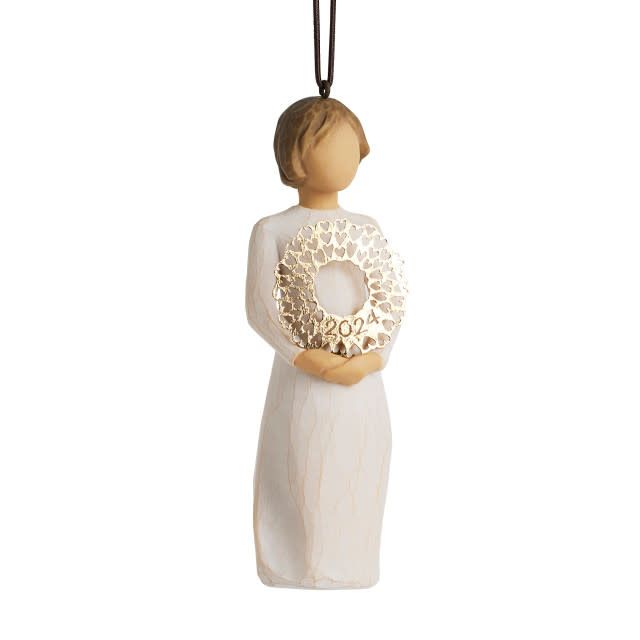 2024 Ornament - Girl with Wreath