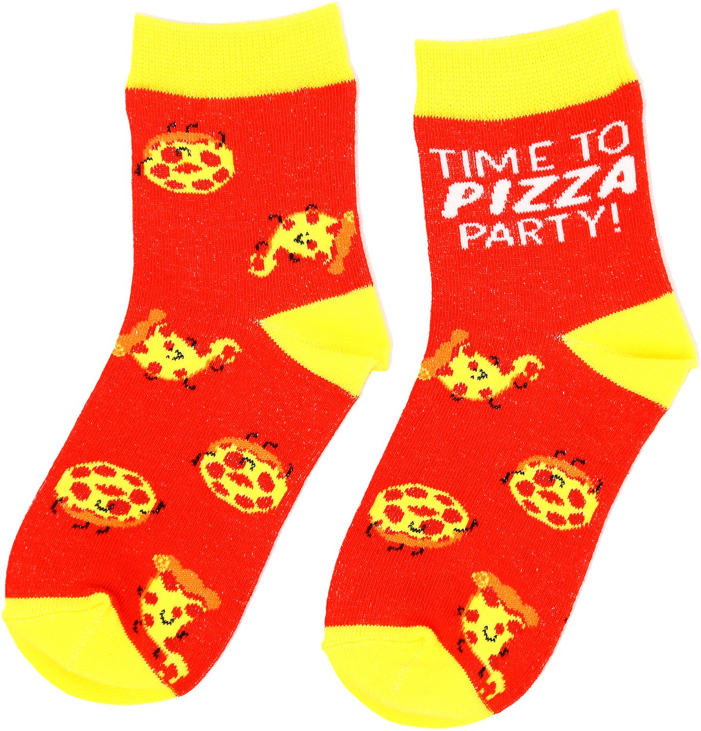 &quot;Time to Pizza Party!&quot; Youth Socks, Size: 2T-4T