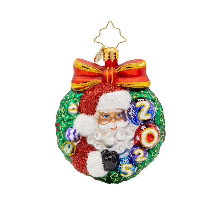 Smiling Through 2025 Gem Wreath