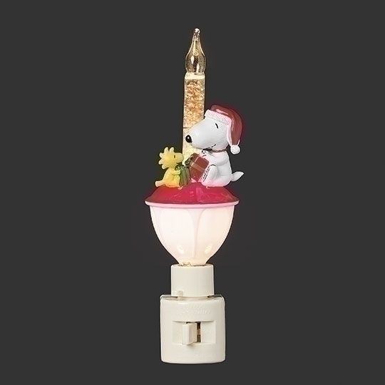 Snoopy and Woodstock Bubble Night Light