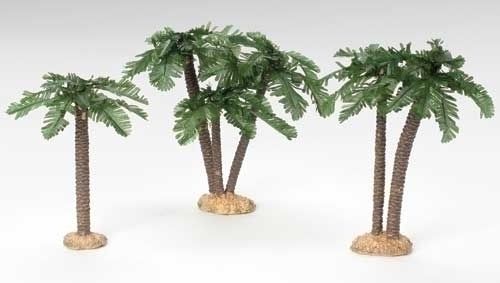 Fontanini Palm Tree set of 3