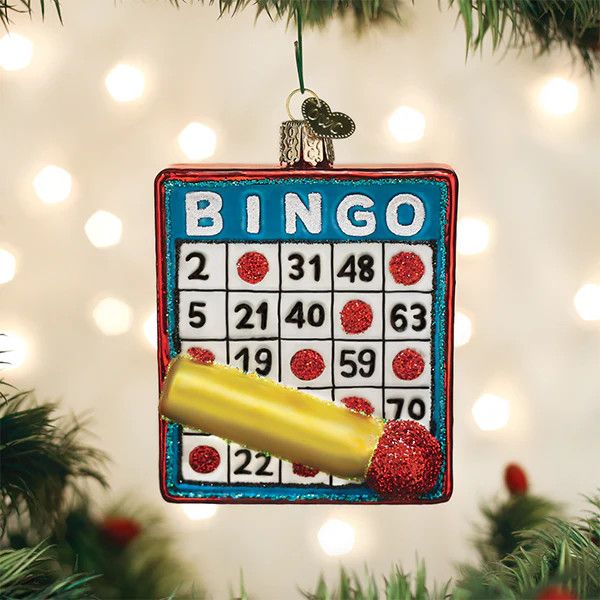 Bingo Ornament