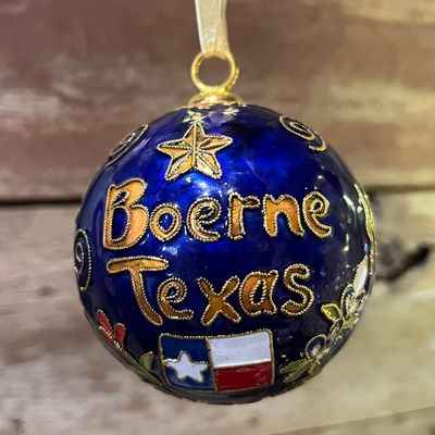 Boerne Gazebo Cloisonné Ornament - The Christmas Shoppe