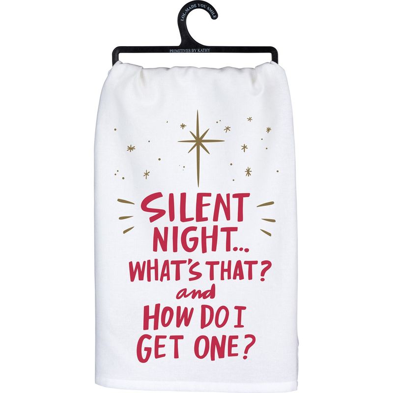 Silent Night What&#39;s That Kitchen Towel