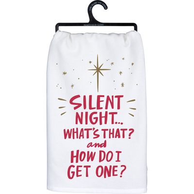 Silent Night What&#39;s That Kitchen Towel