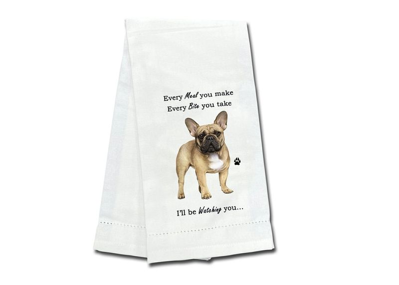 French Bulldog Kitchen Towel