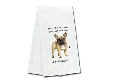 French Bulldog Kitchen Towel