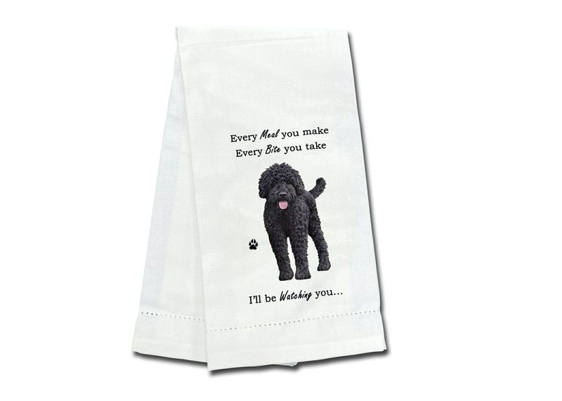 Labradoodle, Dark Kitchen Towel