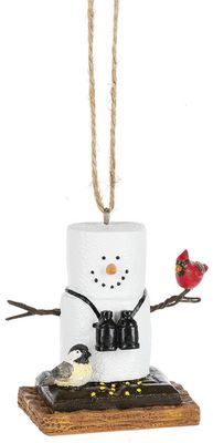 S&#39;mores Birdwatcher Ornament