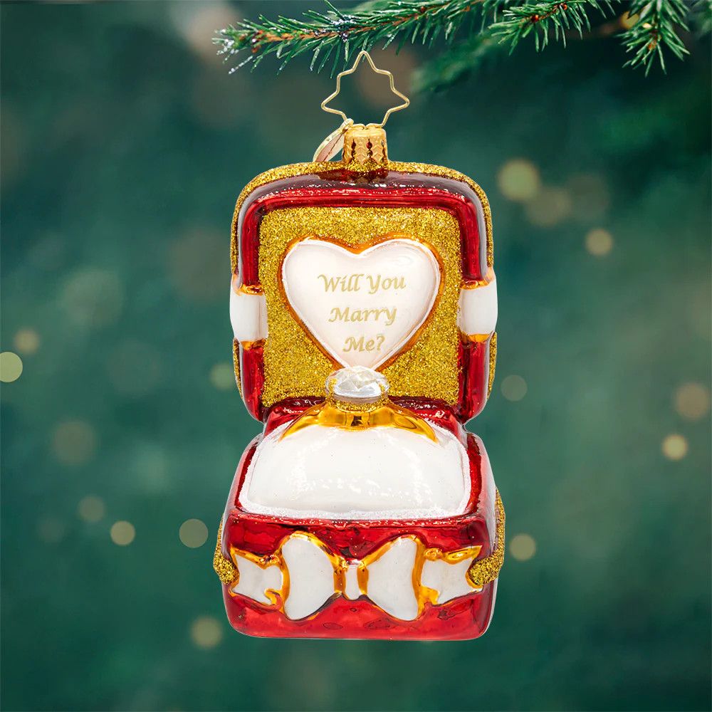 Love&#39;s Sparkling Promise Ringbox