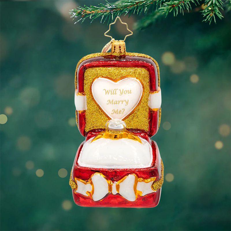Love&#39;s Sparkling Promise Ringbox