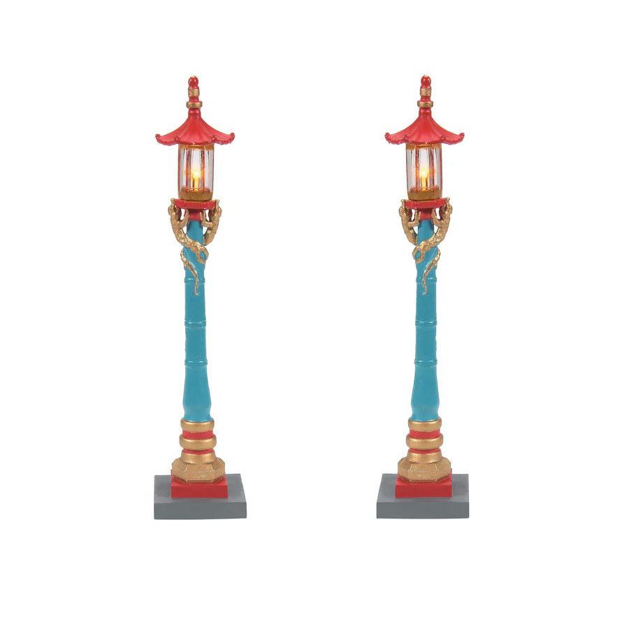 Chinatown Post Lamps