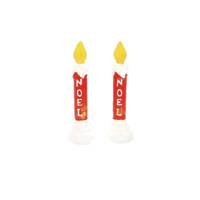 Village Blow Mold Candle
