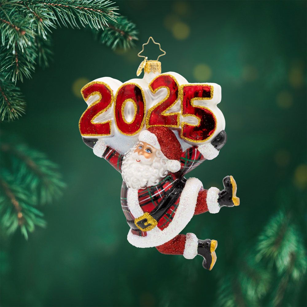 2025 Tartan Time For Fun Santa